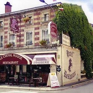 Logis Le Cheval Rouge Hotell Sainte-Menehould Exterior photo