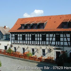 Hotel Zum Schwarzen Bar Hermsdorf  Exterior photo