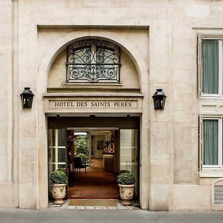 Hotel Des Saints Peres - Esprit De France Paris Exteriör bild