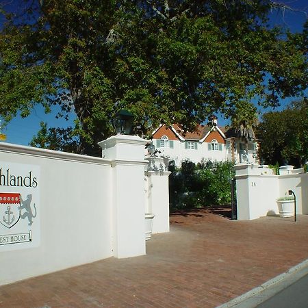 Highlands Country House Pensionat Kapstaden Exteriör bild