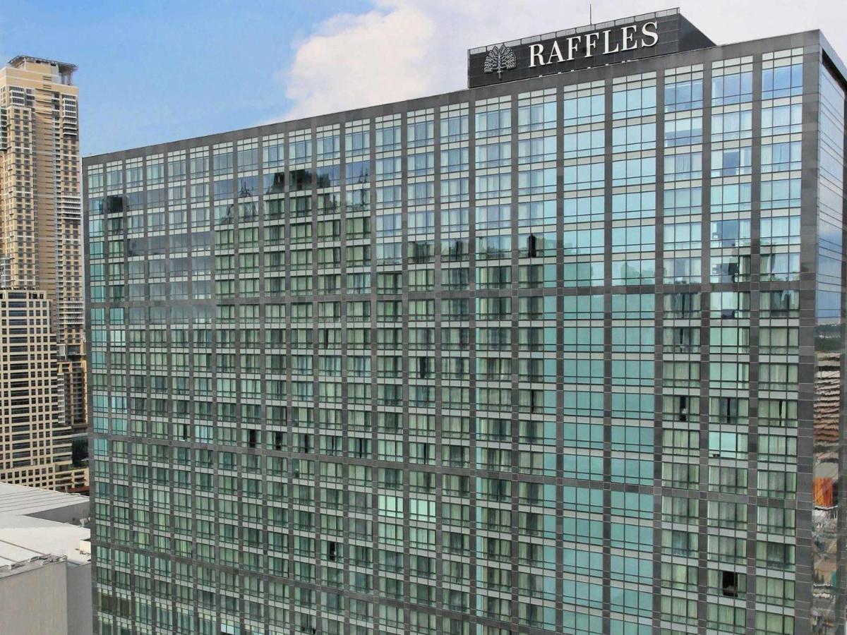 Raffles Makati Hotell Manila Exteriör bild