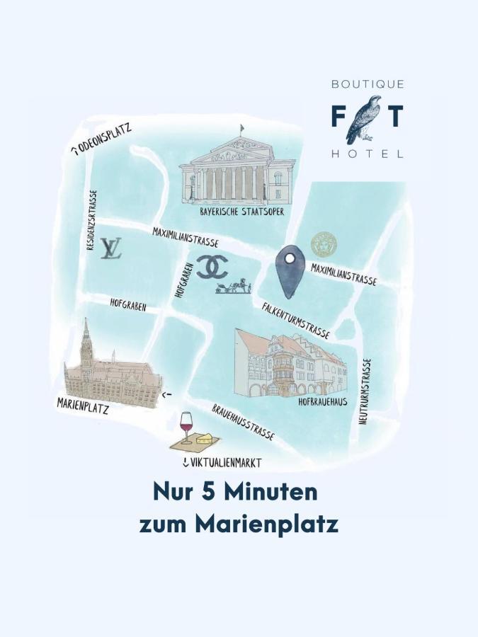Hotel Falkenturm München Exteriör bild