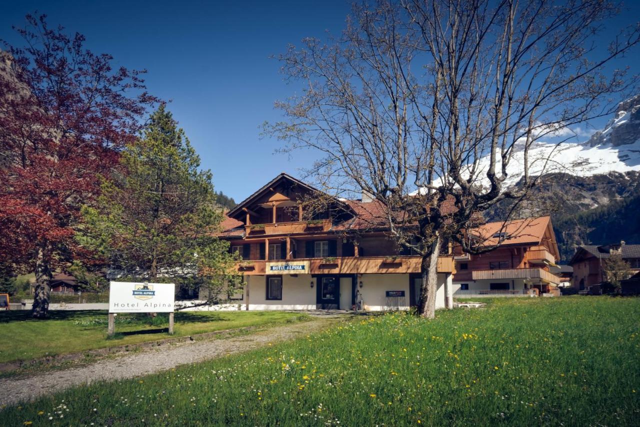 Hotel Alpina Kandersteg Exteriör bild