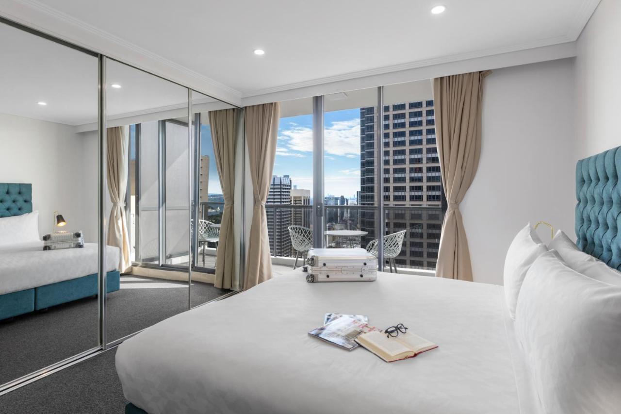 Meriton Suites Pitt Street, Sydney Exteriör bild