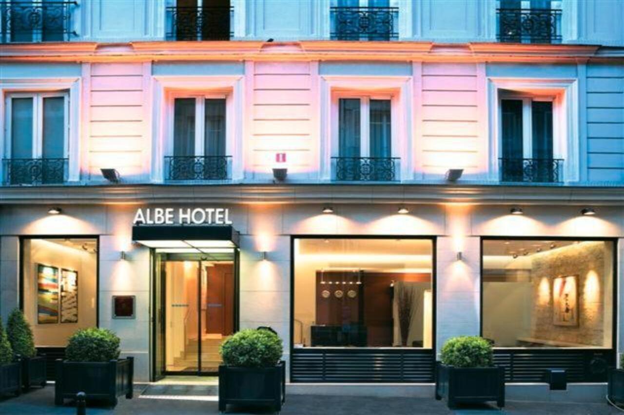 Hotel Albe Saint Michel Paris Exteriör bild