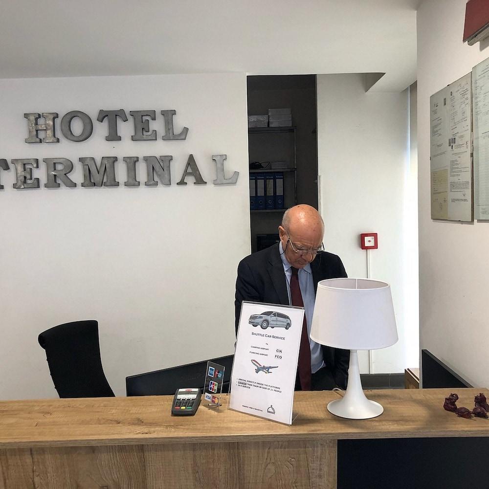 Hotel Terminal Rom Exteriör bild