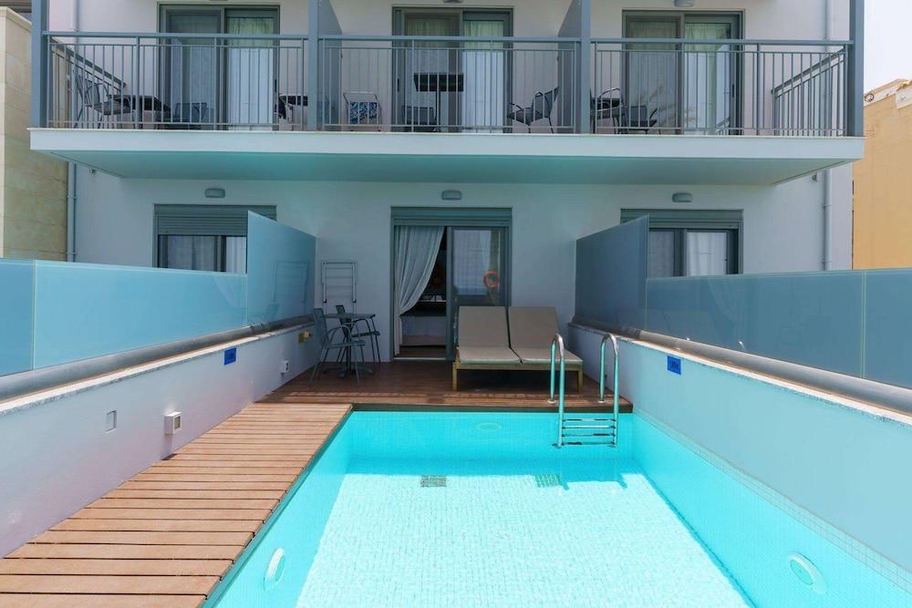 Aegean Pearl Hotell Rethymno Exteriör bild