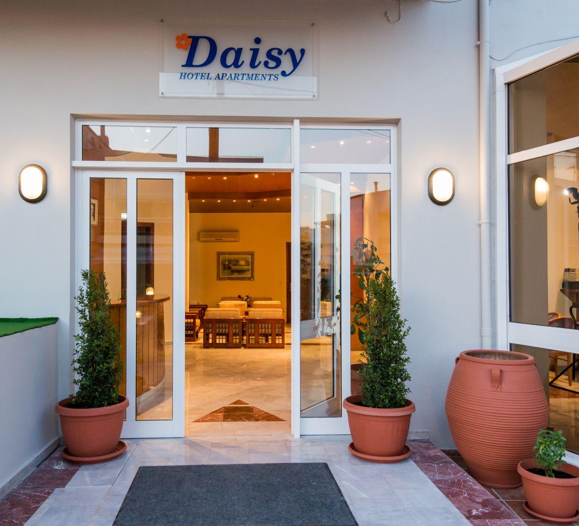 Daisy Hotel Apartments Rethymno Exteriör bild