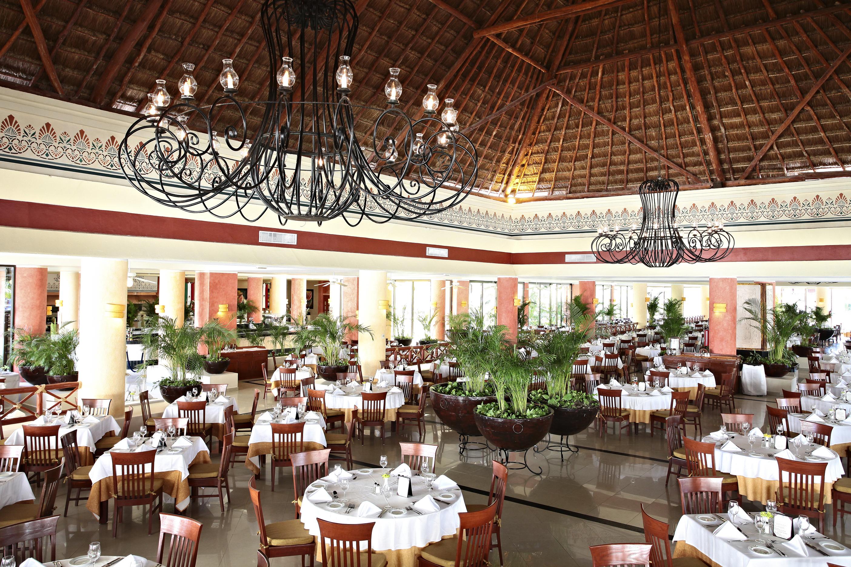Bahia Principe Grand Coba Hotell Akumal Restaurang bild