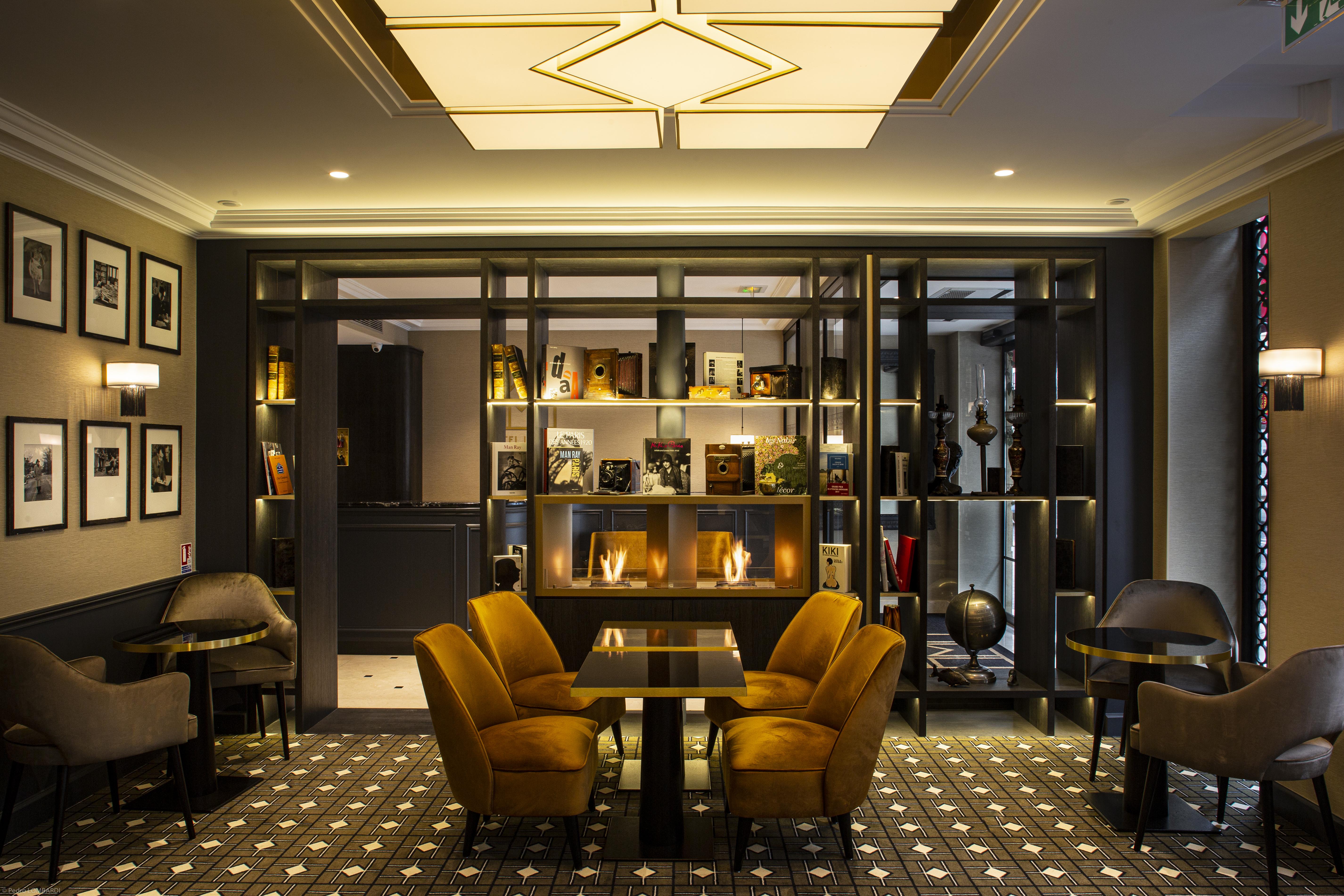 Lenox Montparnasse Hotell Paris Exteriör bild