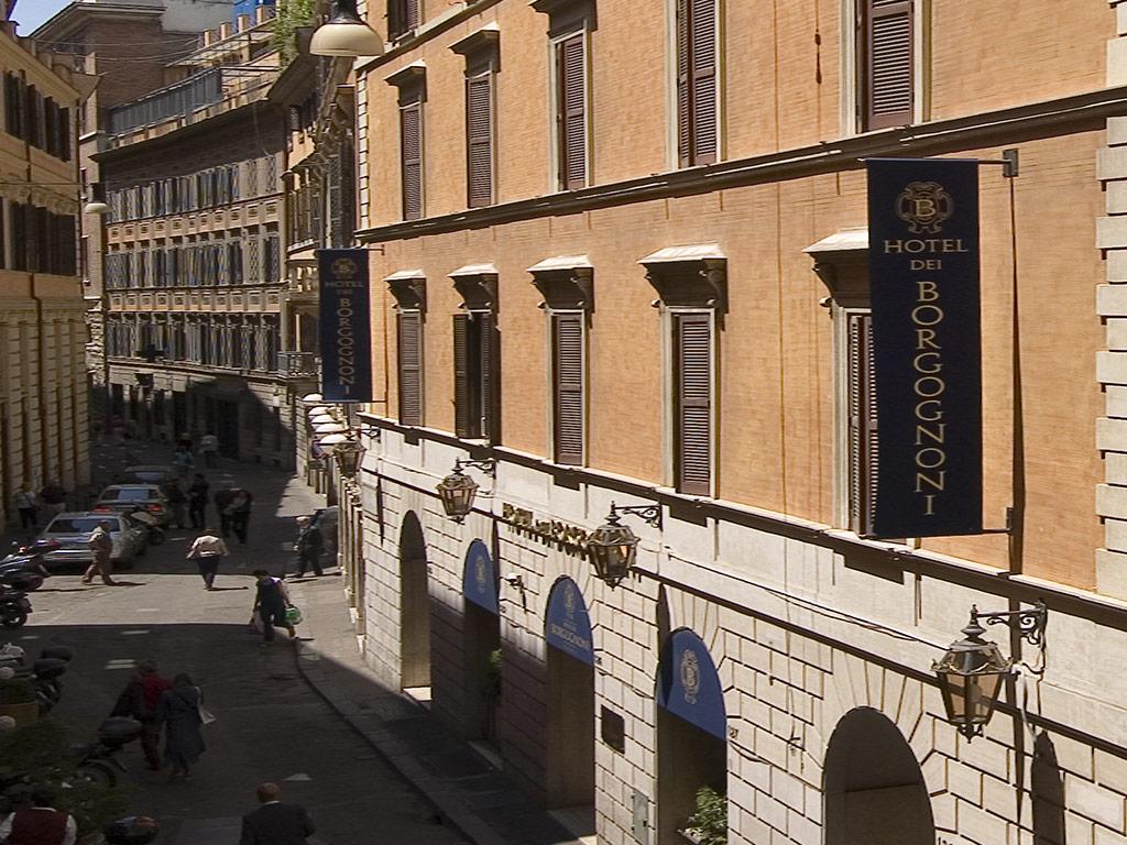 Hotel Dei Borgognoni Rom Exteriör bild
