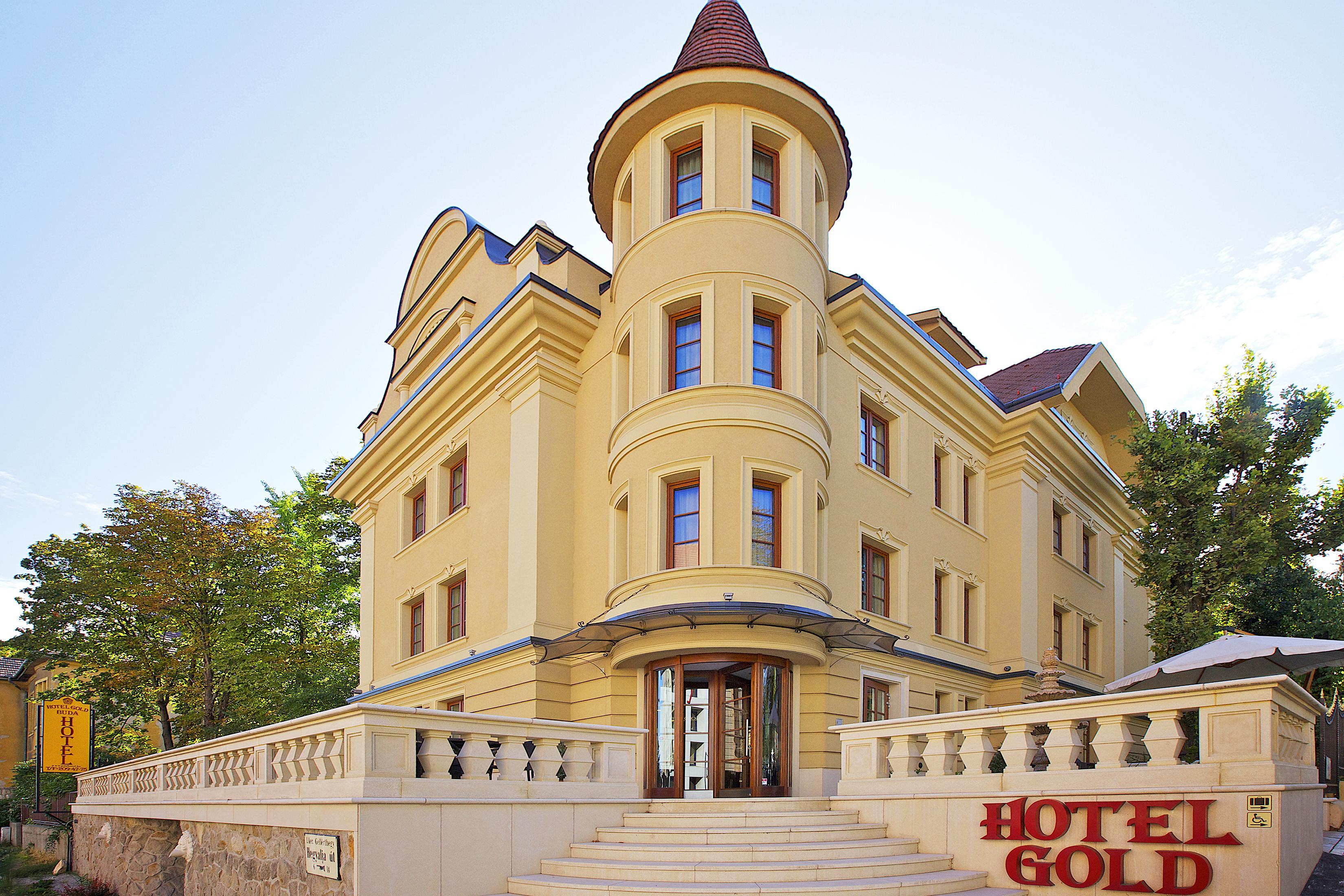Gold Hotel Budapest Exteriör bild