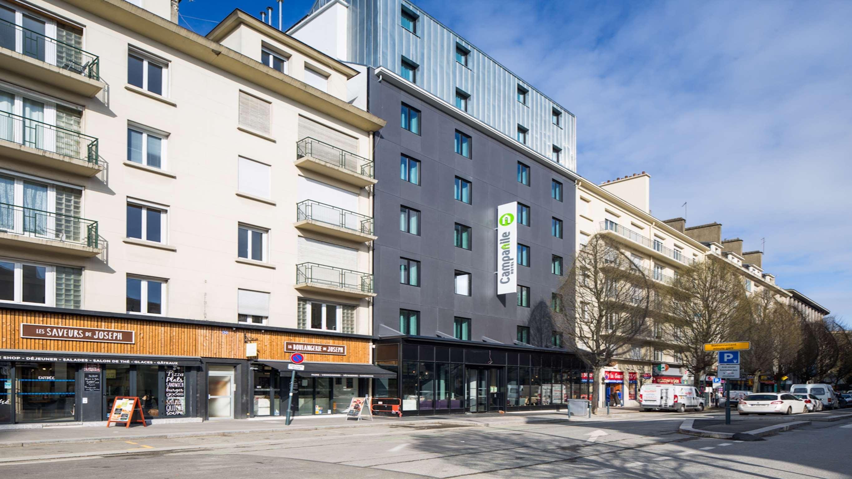 Campanile Rennes Centre - Gare Hotell Exteriör bild
