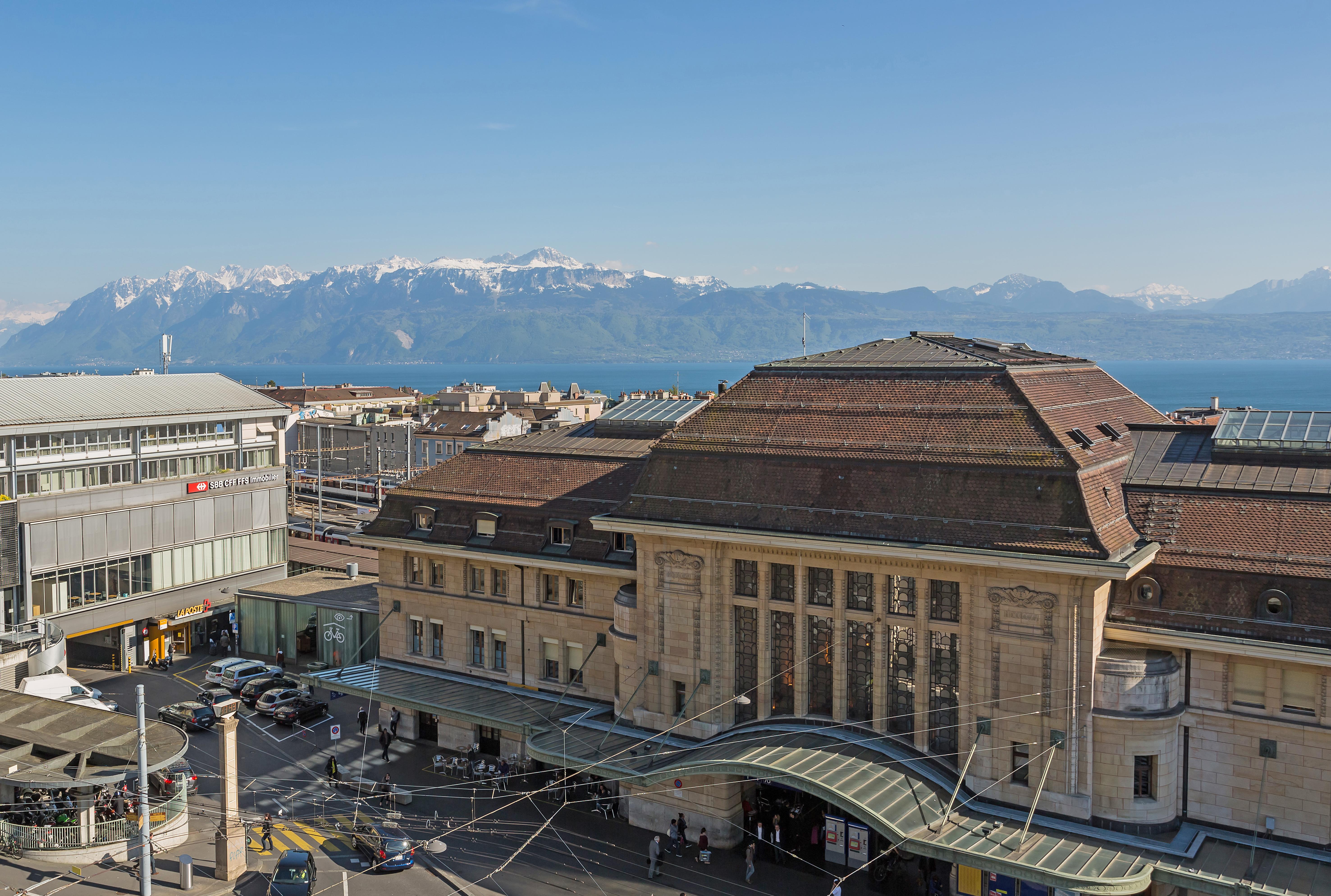 Continental Hotel Lausanne Exteriör bild