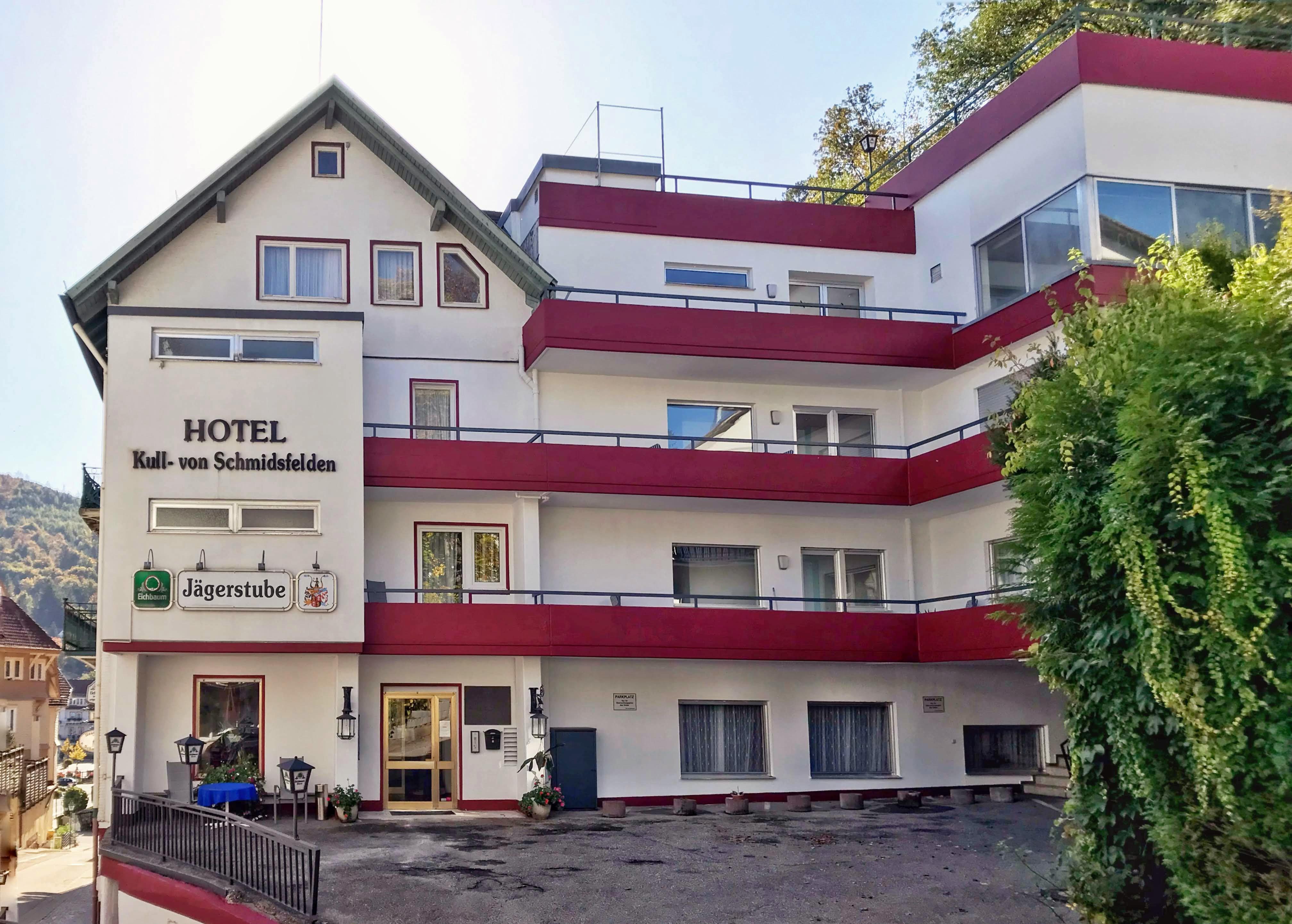 Hotel Kull Von Schmidsfelden Bad Herrenalb Exteriör bild