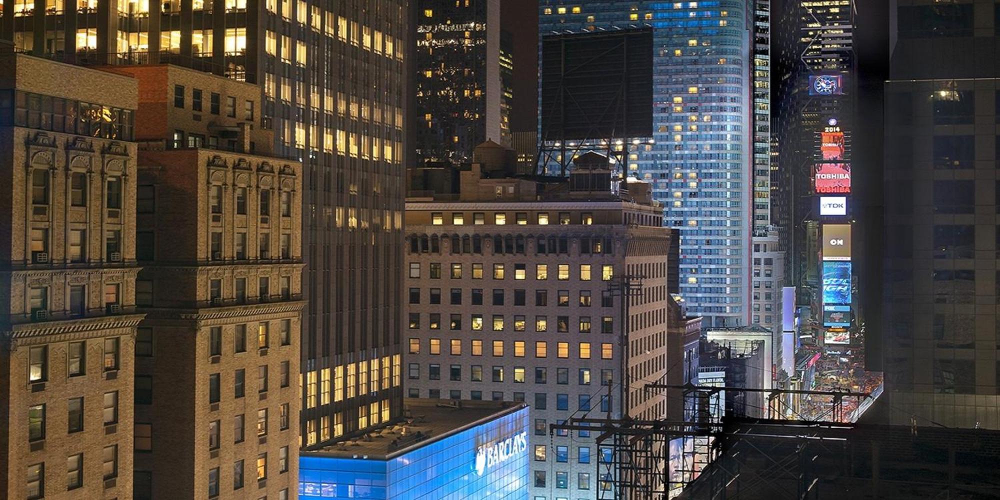 The Manhattan At Times Square New York Exteriör bild