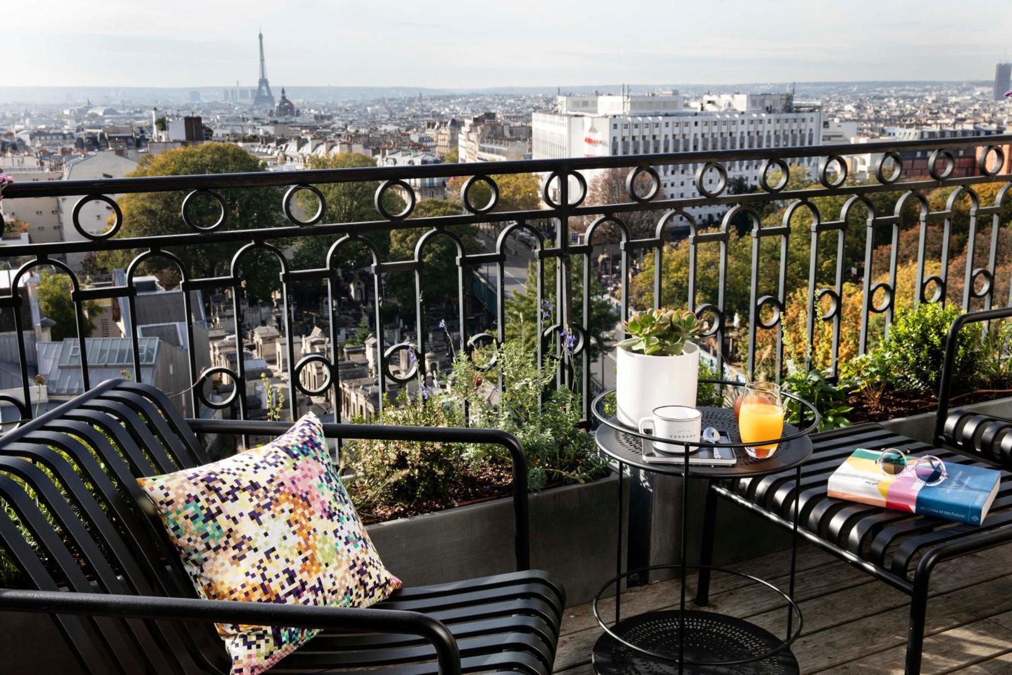 Terrass" Hotel Paris Exteriör bild