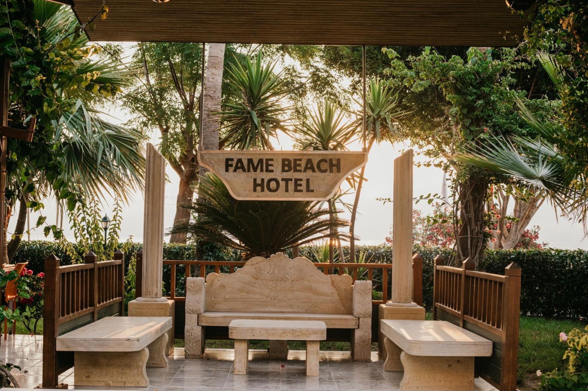 Fame Beach Hotel Kemer Exteriör bild