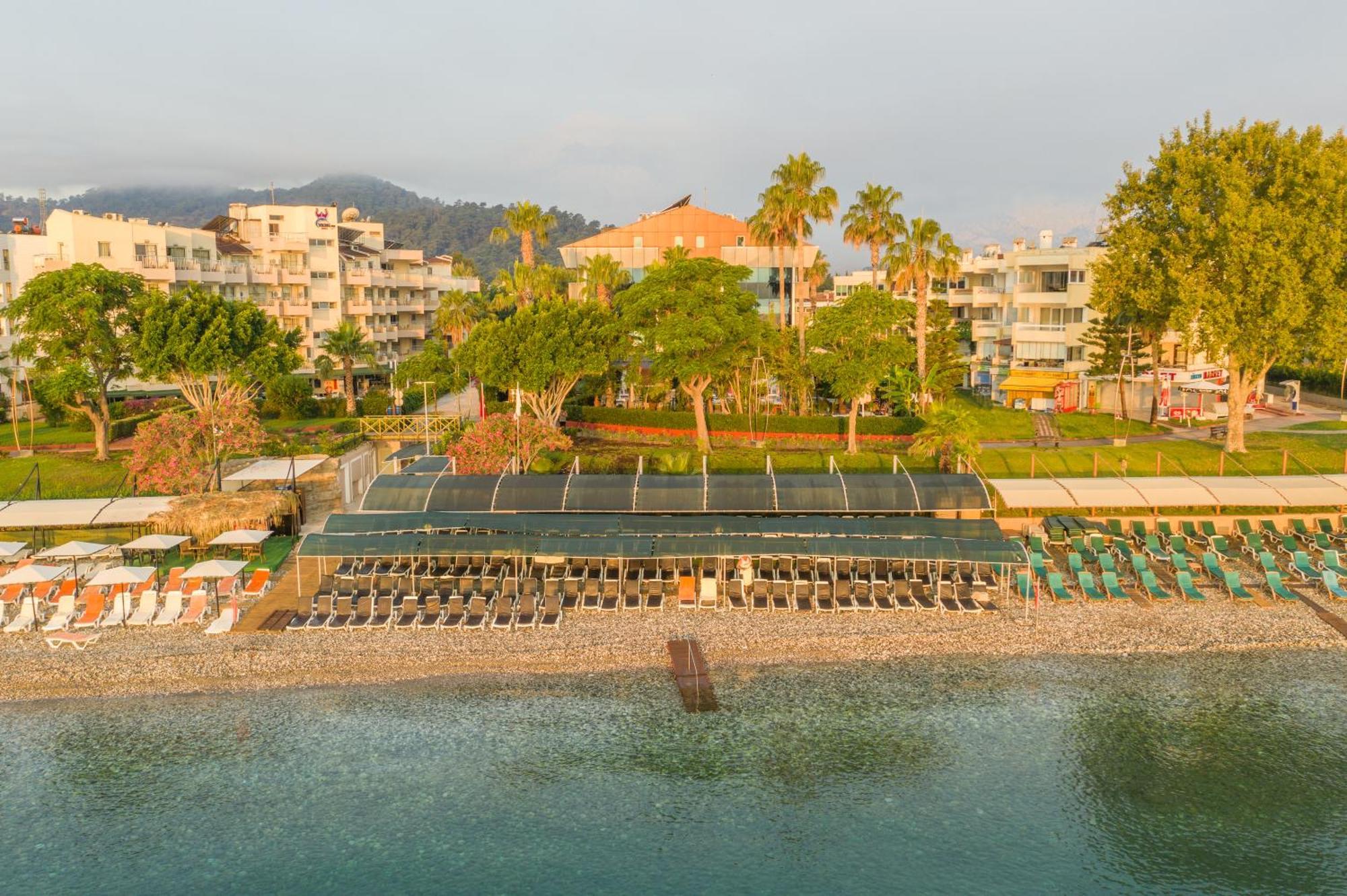 Fame Beach Hotel Kemer Exteriör bild