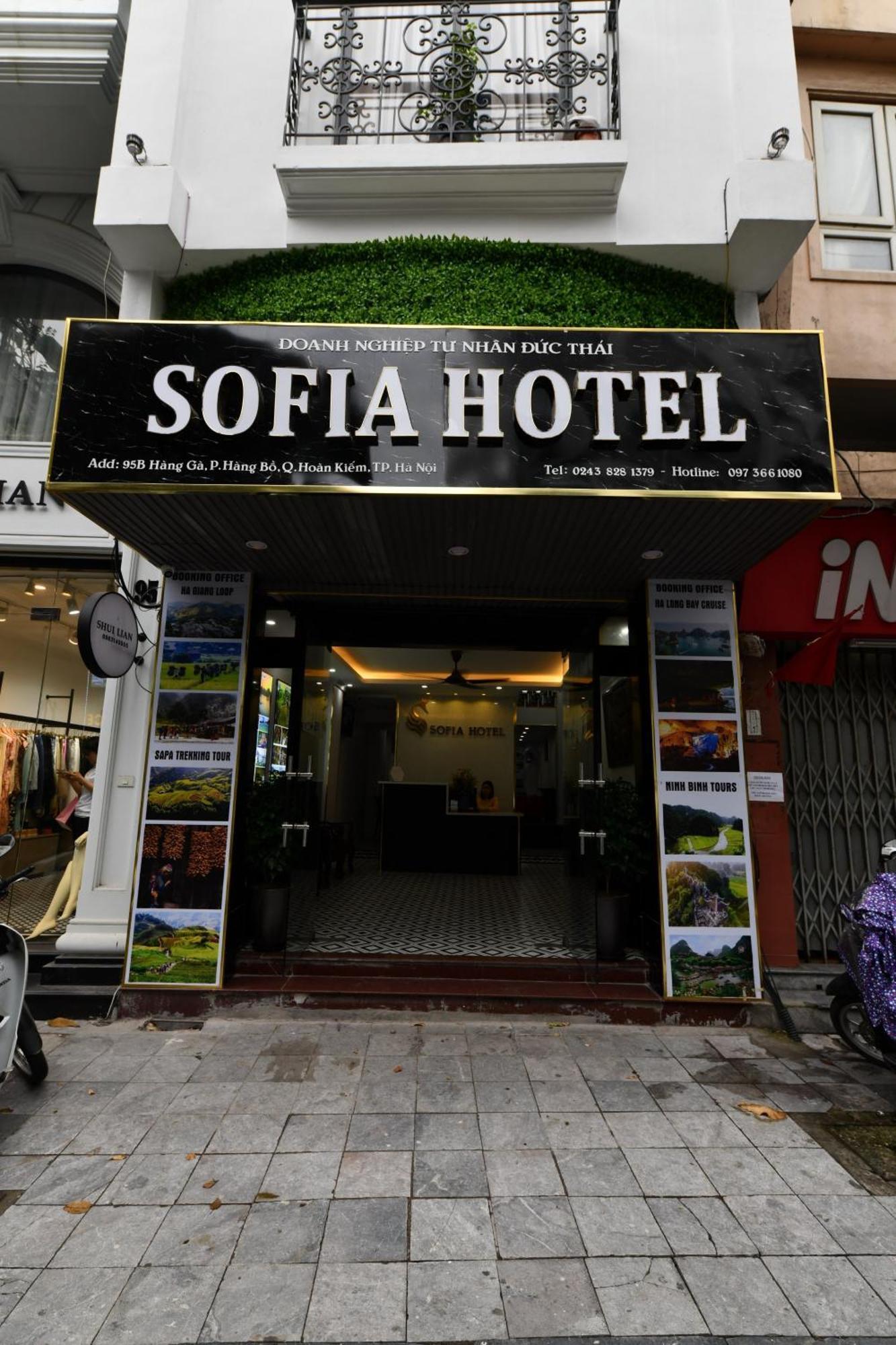 Hanoi Sofia Hotel Exteriör bild