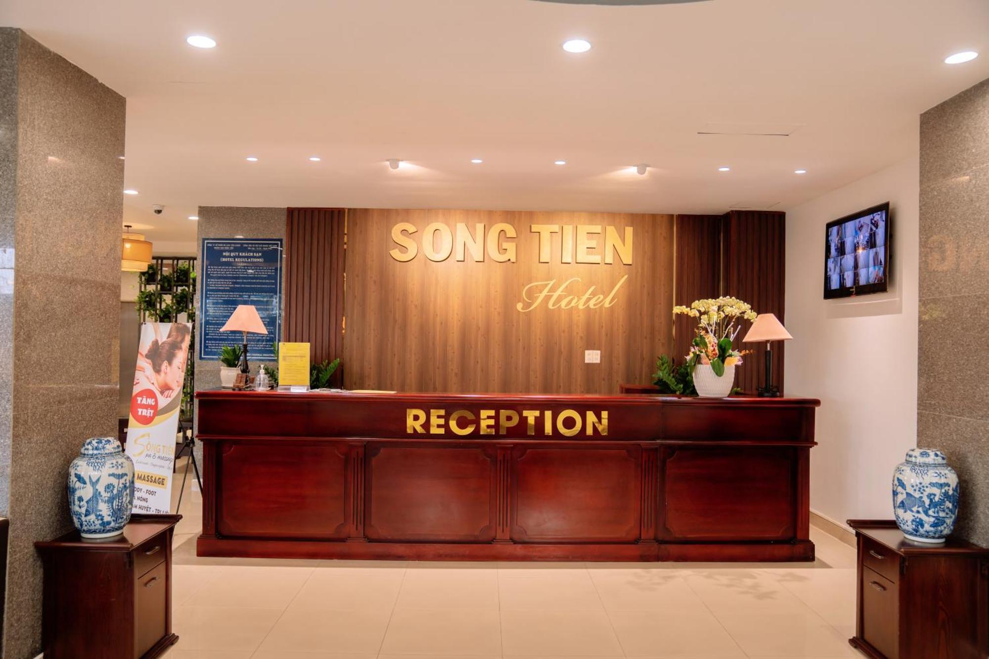 Song Tien Hotel My Tho Exteriör bild