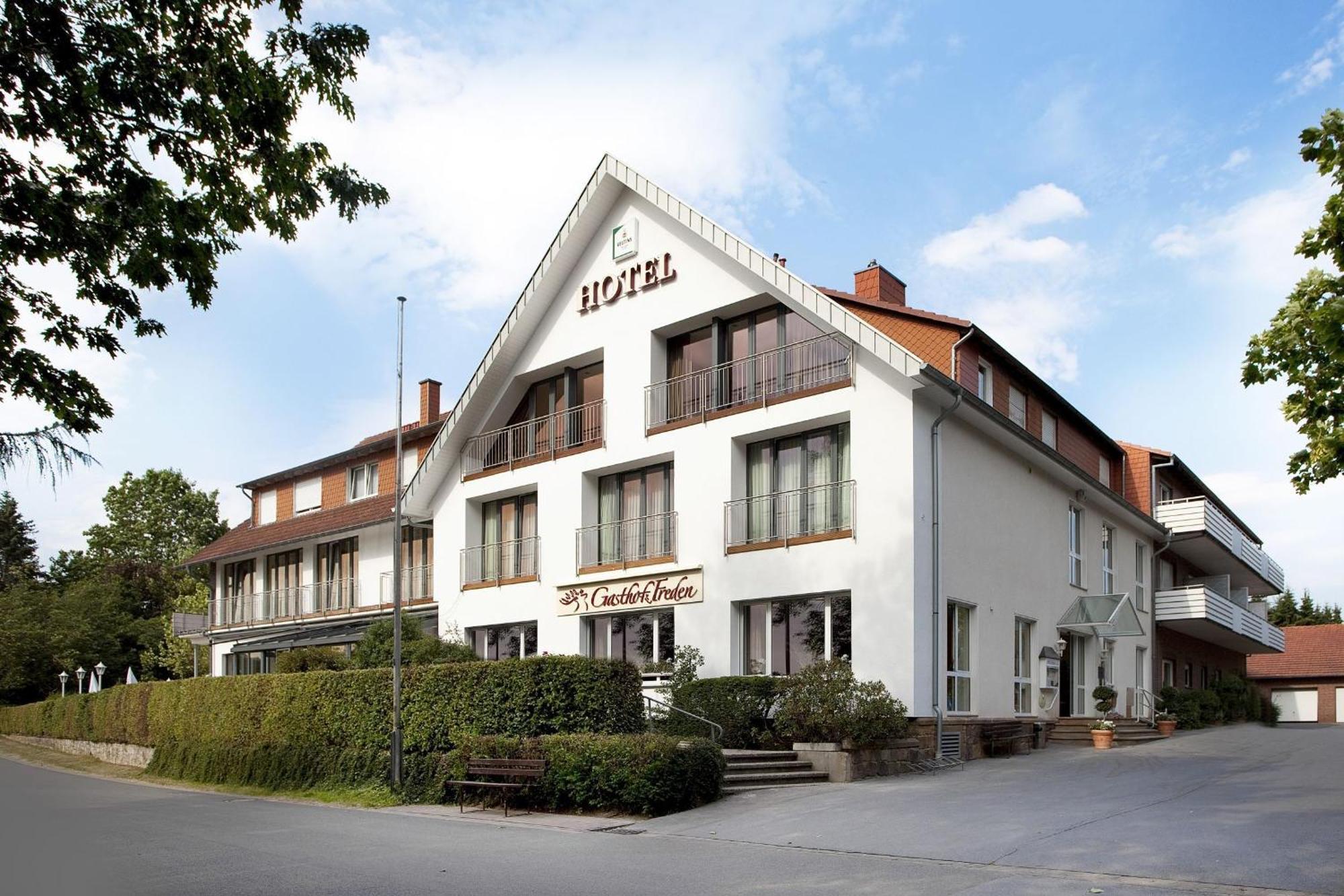 Landidyll Hotel Zum Freden Bad Iburg Exteriör bild