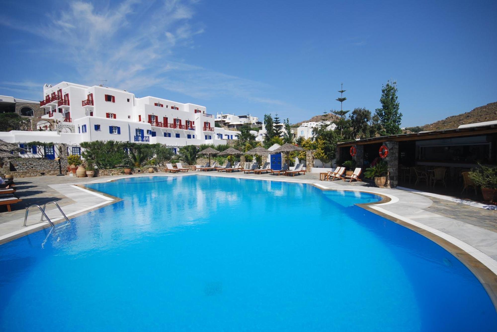 Kamari Hotel Mykonos Town Exteriör bild