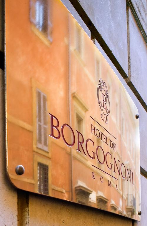 Hotel Dei Borgognoni Rom Exteriör bild