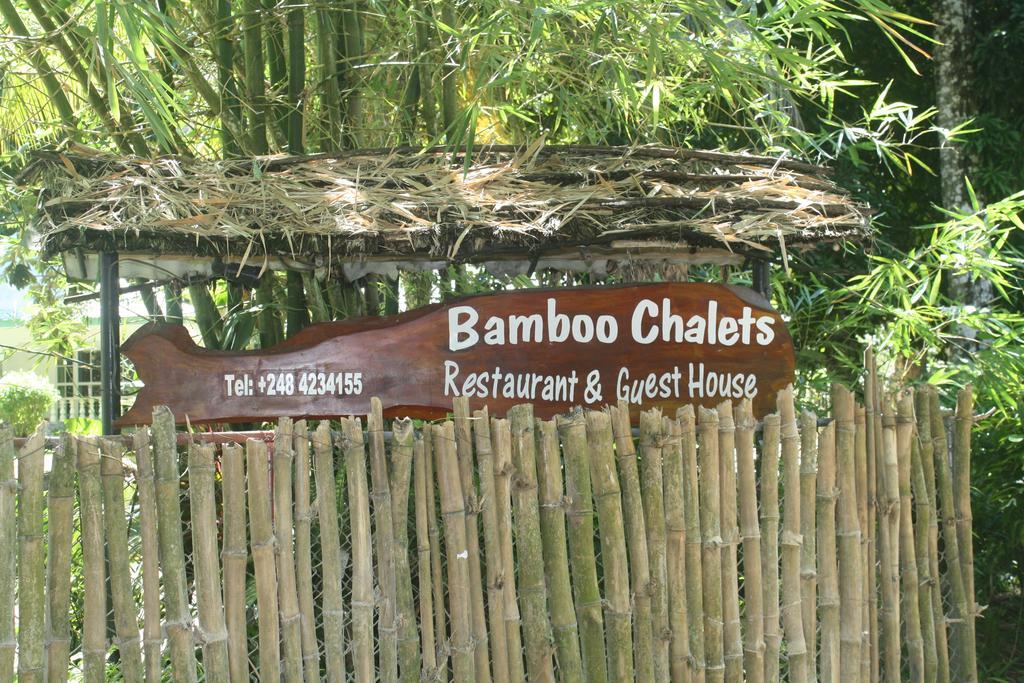Bamboo Chalets Villa La Digue Exteriör bild