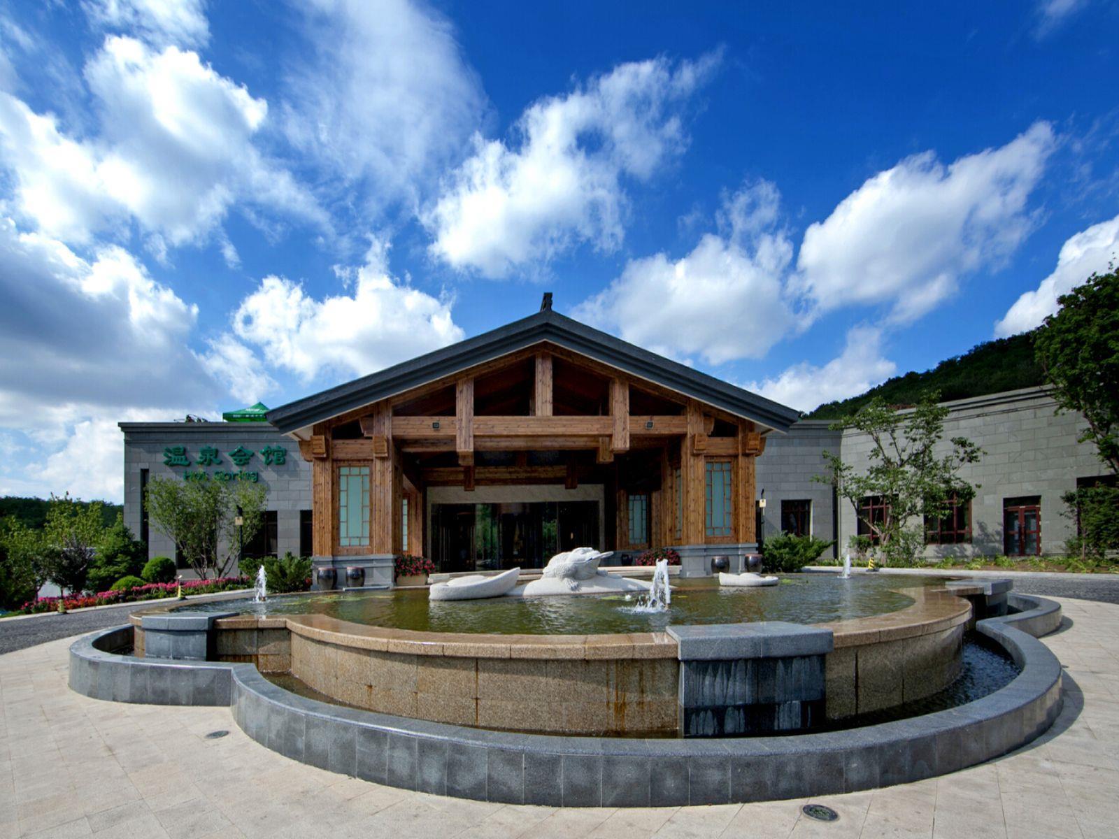 Oriental Spring Resort Dalian Exteriör bild