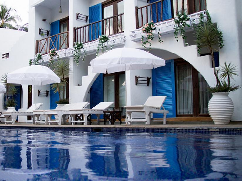 Mykonos Blu Hotell Baga Exteriör bild