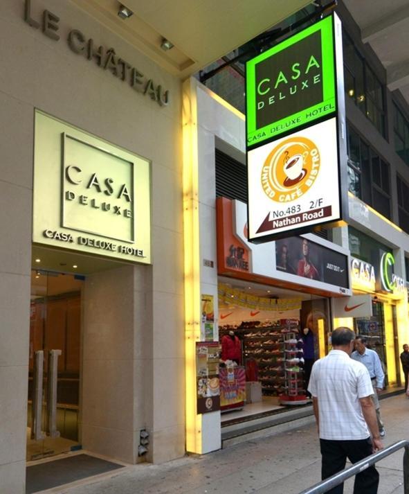 Casa Deluxe Hotel Kowloon  Exteriör bild