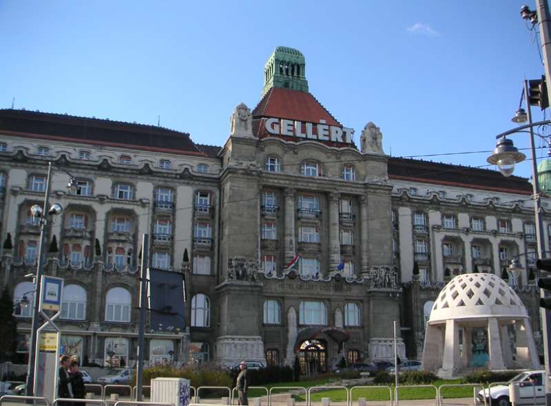 Danubius Hotel Gellert Budapest Exteriör bild