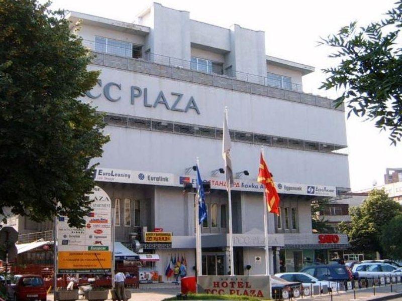 Hotel Tcc Plaza Skopje Exteriör bild