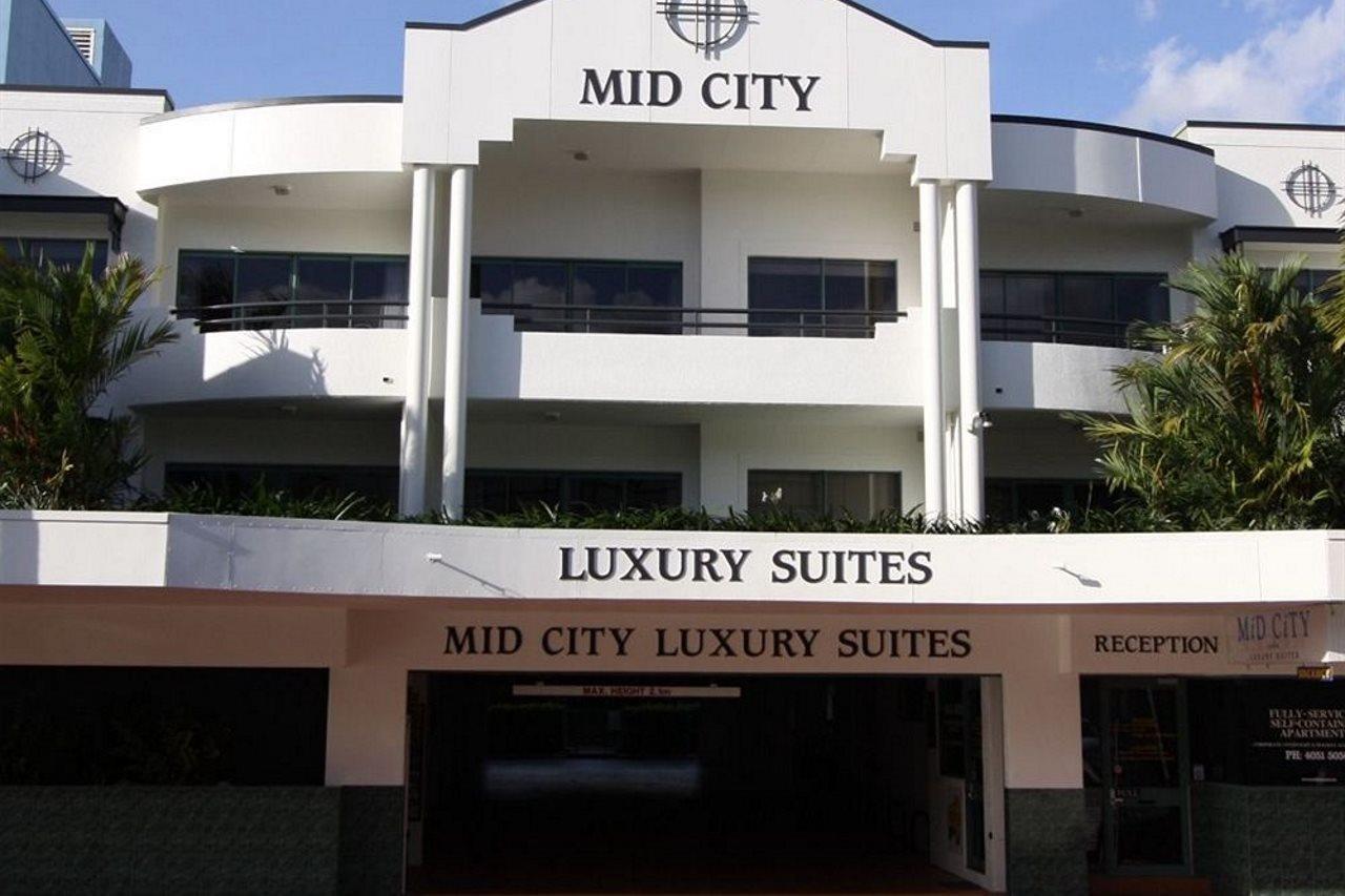 Mid City Luxury Suites Cairns Exteriör bild