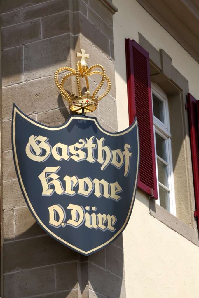 Gasthof Die Krone Schwäbisch Hall Exteriör bild