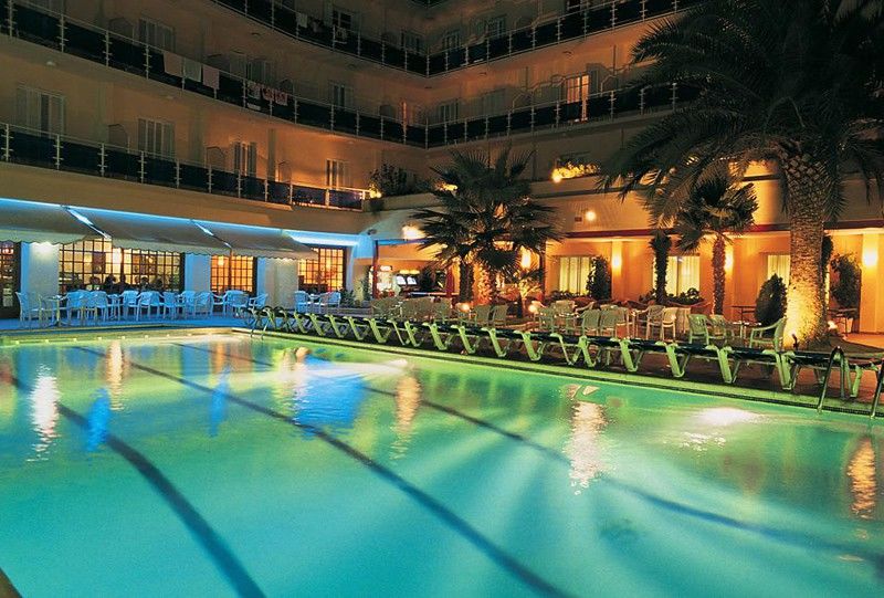 Hotel La Palmera & Spa Lloret de Mar Exteriör bild