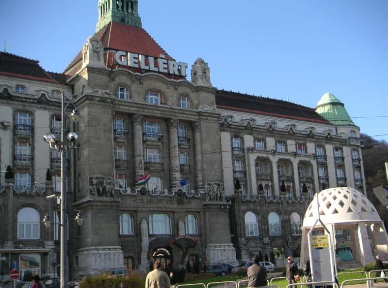 Danubius Hotel Gellert Budapest Exteriör bild