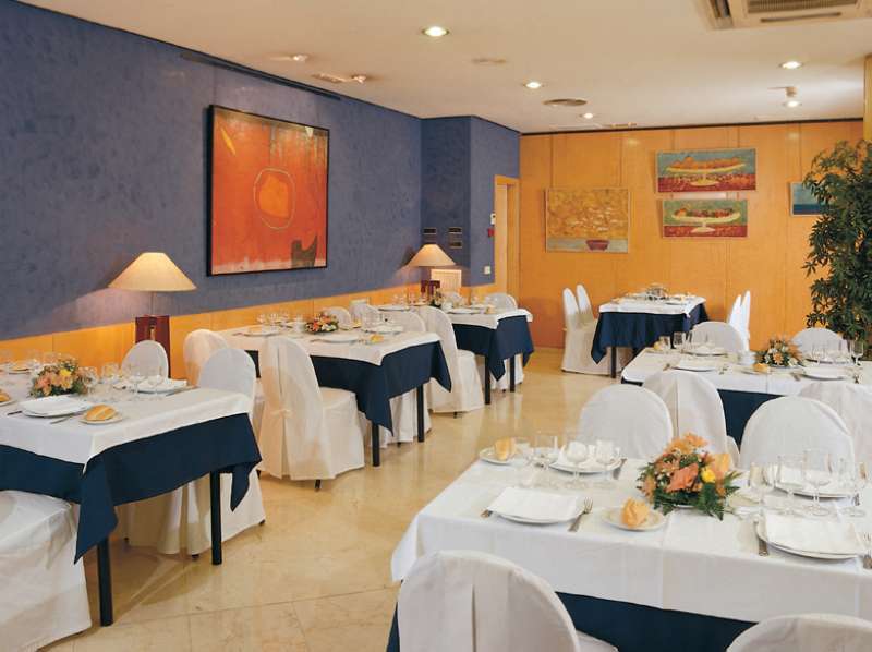 Nh Ciudad De Valencia Hotell Restaurang bild