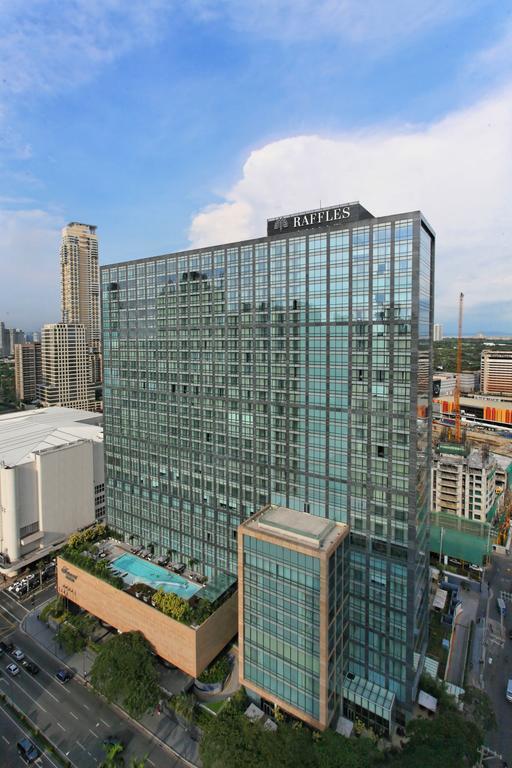 Raffles Makati Hotell Manila Exteriör bild