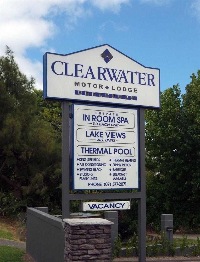 Clearwater Motor Lodge Tauposjön Exteriör bild