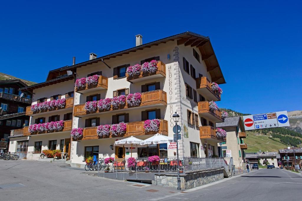 Hotel San Rocco Livigno Exteriör bild