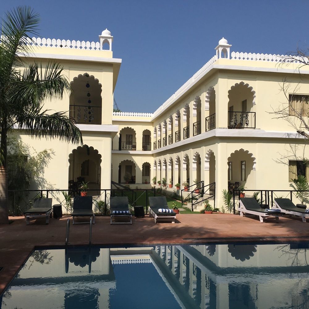 Raj Palace Resort Sawai Madhopur Exteriör bild