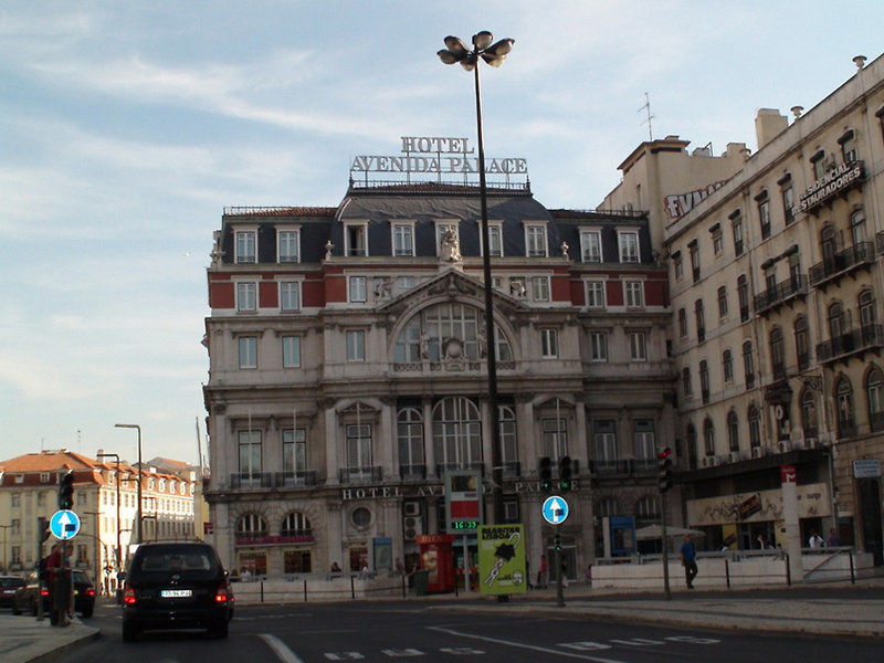 Hotel Avenida Palace Lisboa Exteriör bild