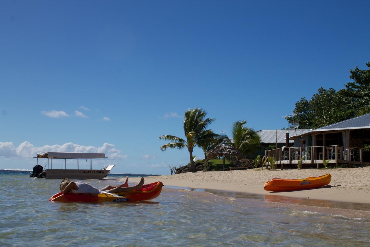 Savaii Lagoon Resort Fagamalo Exteriör bild