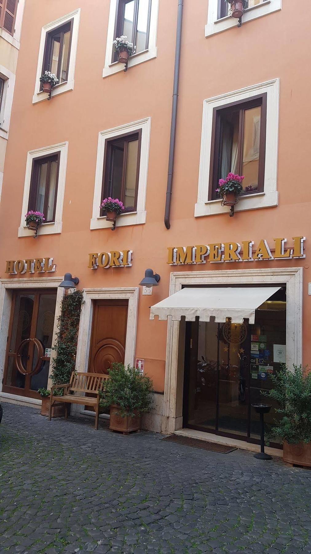 Hotel Fori Imperiali Cavalieri Rom Exteriör bild
