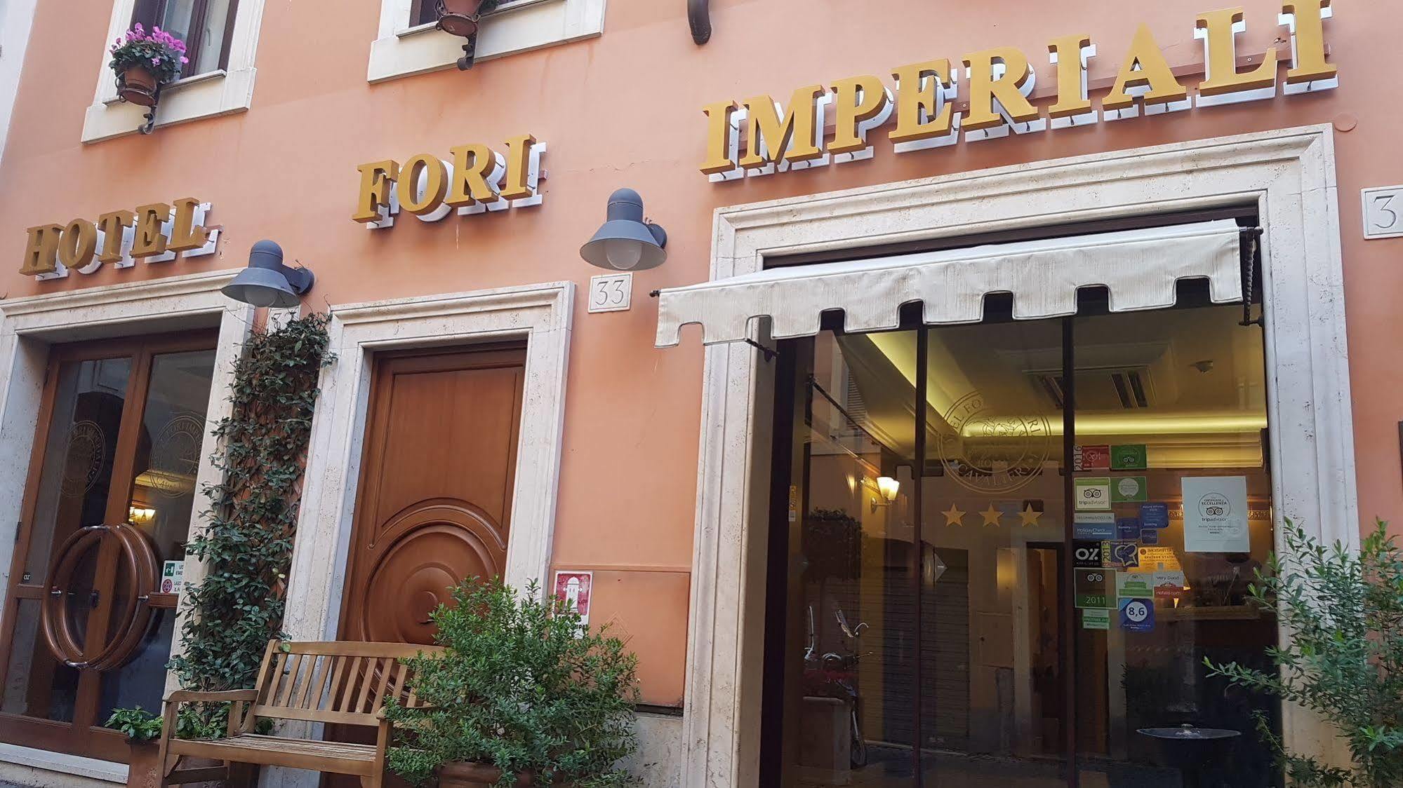 Hotel Fori Imperiali Cavalieri Rom Exteriör bild