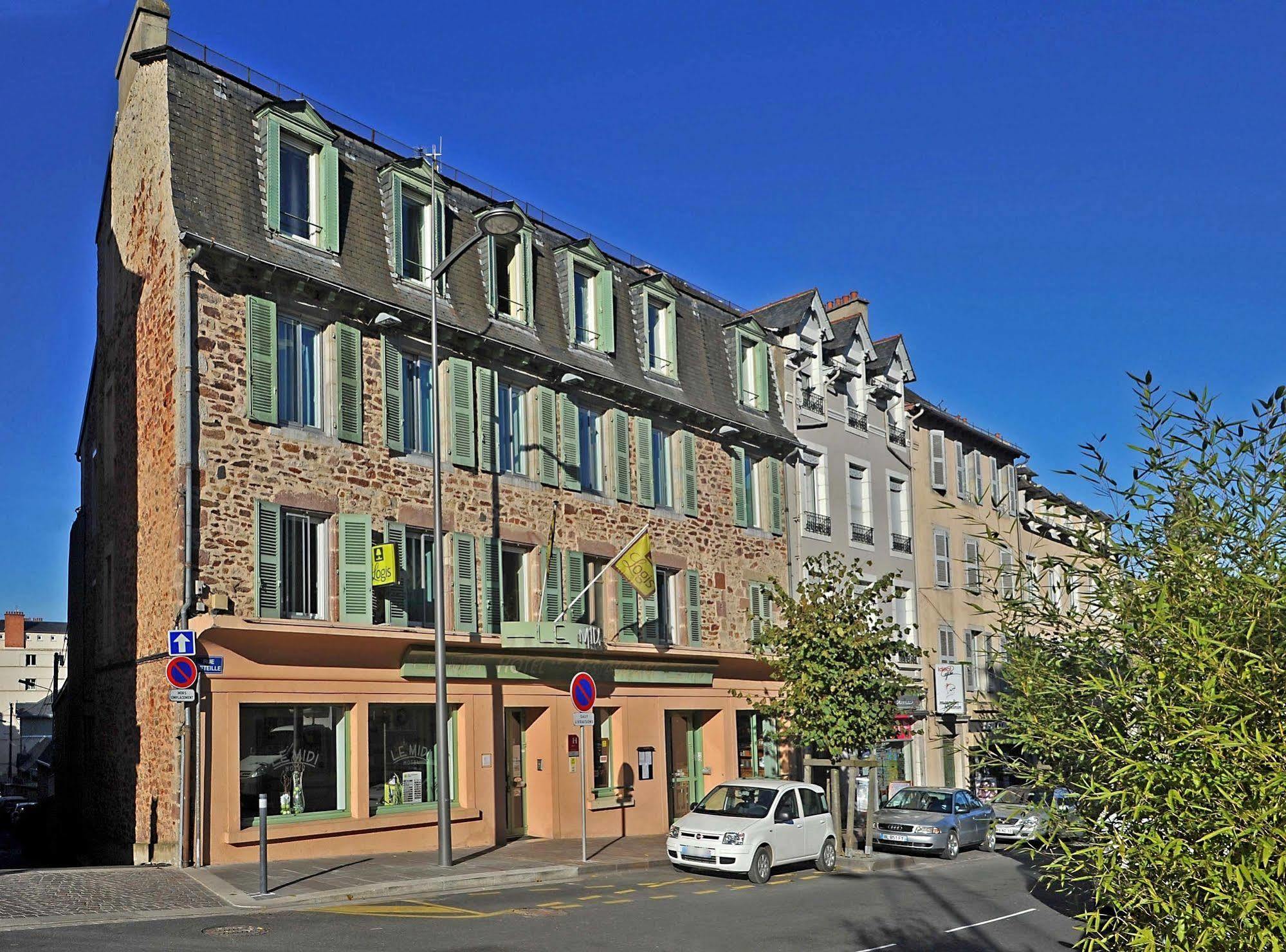 Logis Hotel Du Midi - Rodez Centre-Ville Exteriör bild