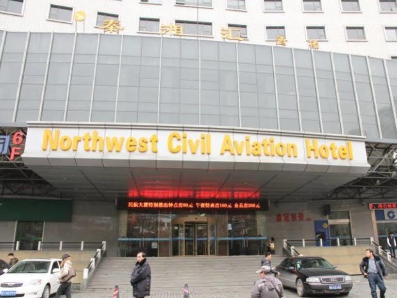 Northwest Civil Aviation Hotell Xi'an  Exteriör bild