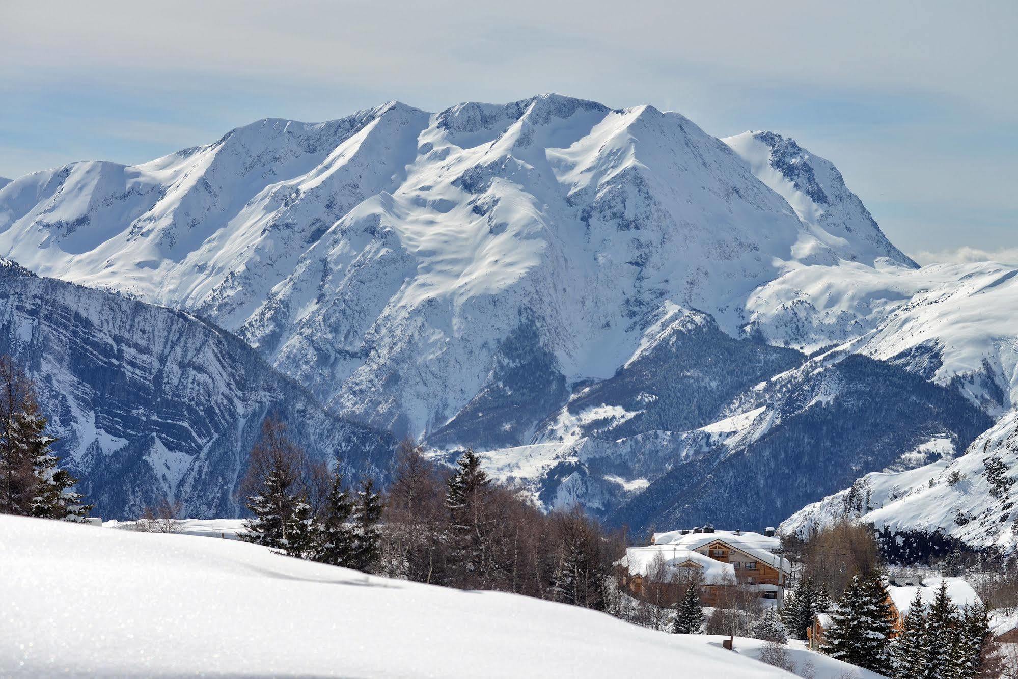 Lagrange Vacances L'Alpenrose Alpe d'Huez Exteriör bild